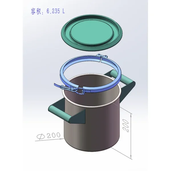 抱締め密封ドラム 5L
